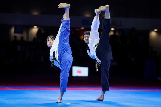 Taekwondo dậy sóng: Việt Nam và Philippines kiện trọng tài vì thua oan ức, Singapore giành vàng không thuyết phục- Ảnh 2.