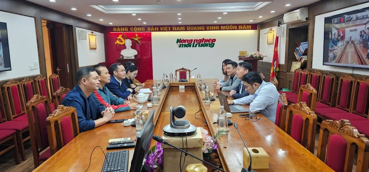 Đảng bộ Báo Nông nghiệp và Môi trường. Ảnh: Tiến Dũng.