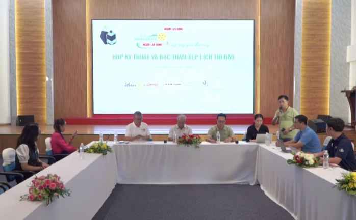 Bốc thăm chia bảng Giải Pickleball