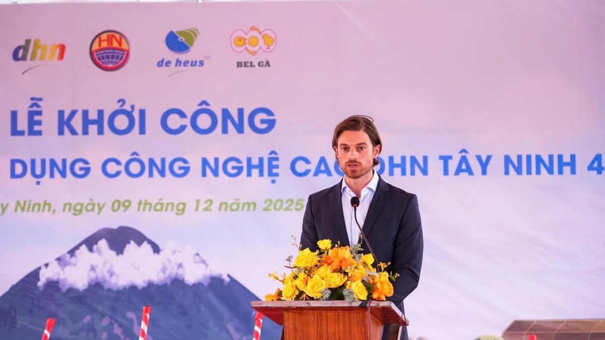 Mr. Ben Cliteur, General Manager för Bel Gà Asia. Ông Ben Cliteur, Tổng Giám đốc Bel Gà Châu Á.