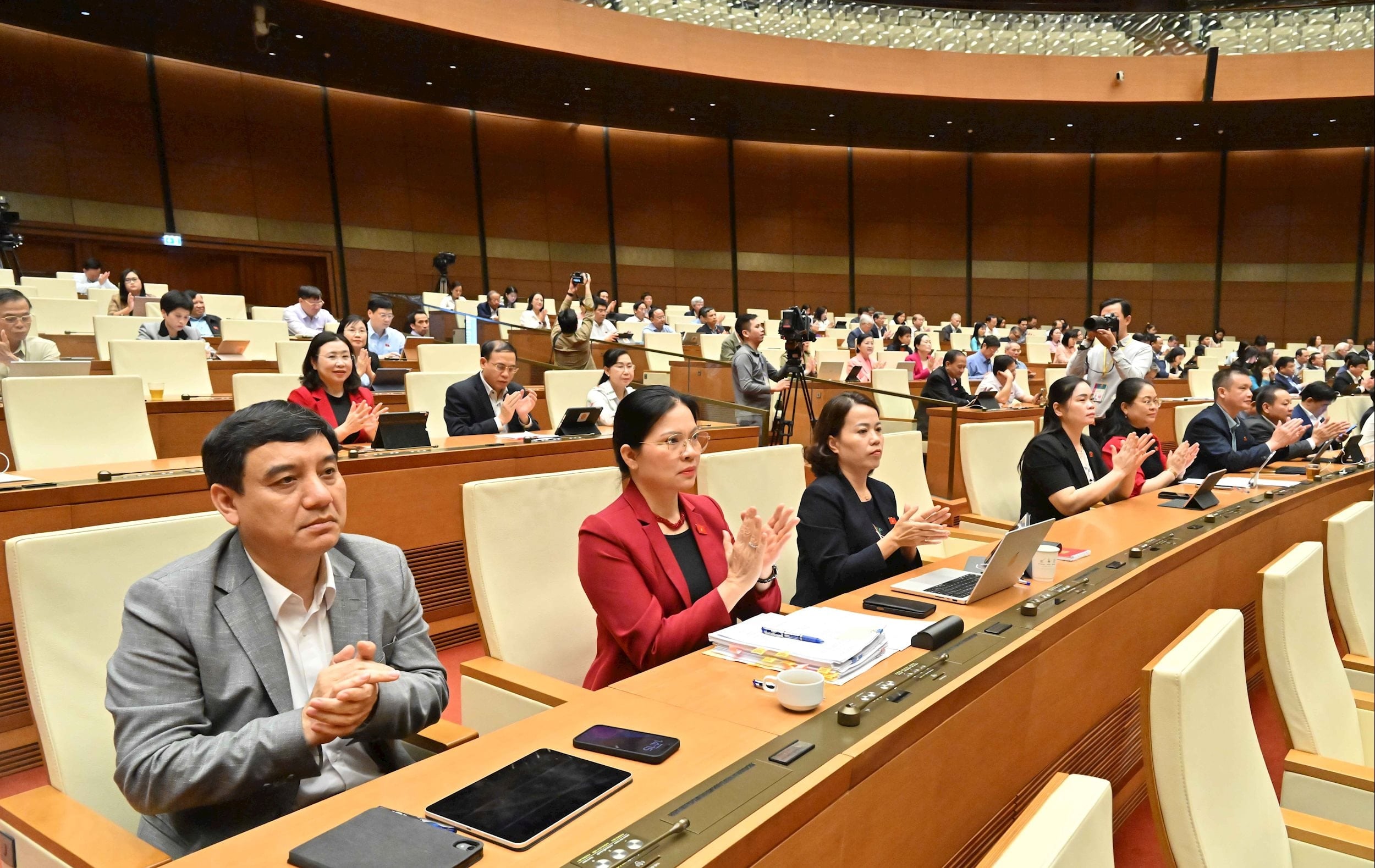 Delegater vid VQK_4560-sessionen