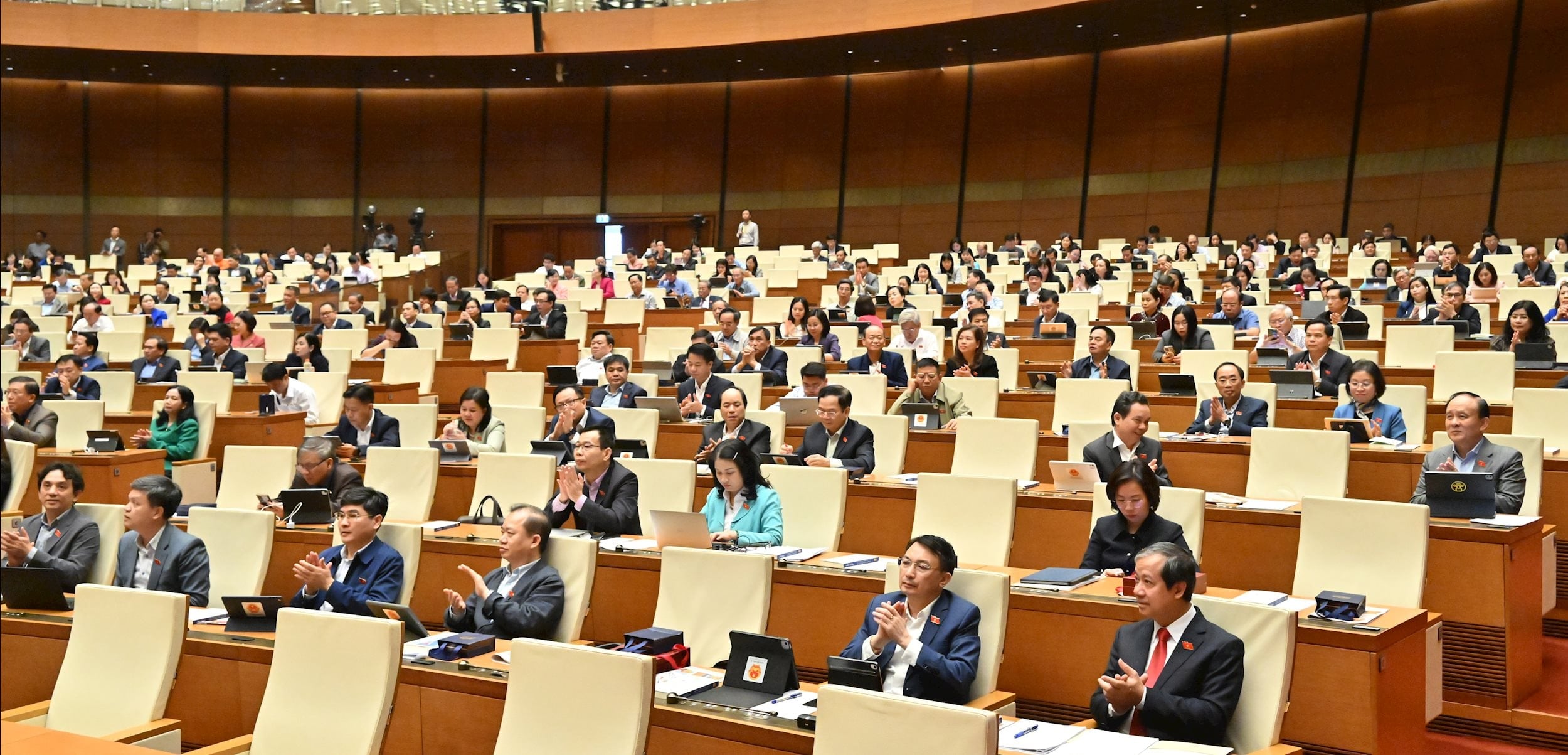 Delegater vid VQK_4458-sessionen