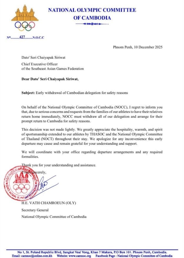 How will the 33rd SEA Games be affected by Cambodia's unexpected withdrawal? - image 1