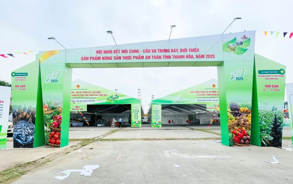 300 stánků je připraveno sloužit veřejnosti na konferenci Thanh Hoa Supply-Demand Connection Conference 2025.