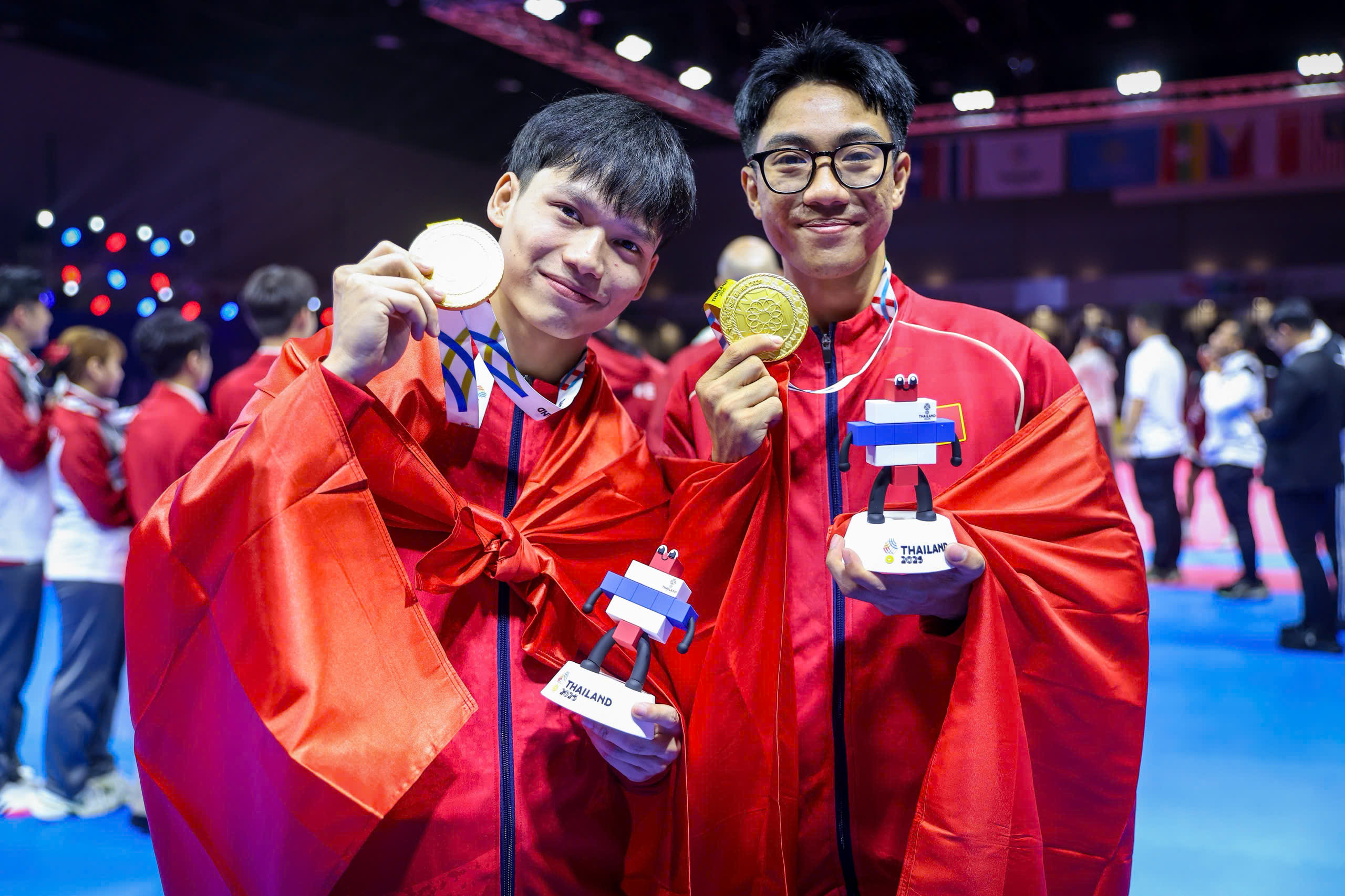 Võ sĩ trẻ bật khóc ngon lành sau khi giành vàng taekwondo: Một ngày đầy cung bậc cảm xúc!- Ảnh 10.