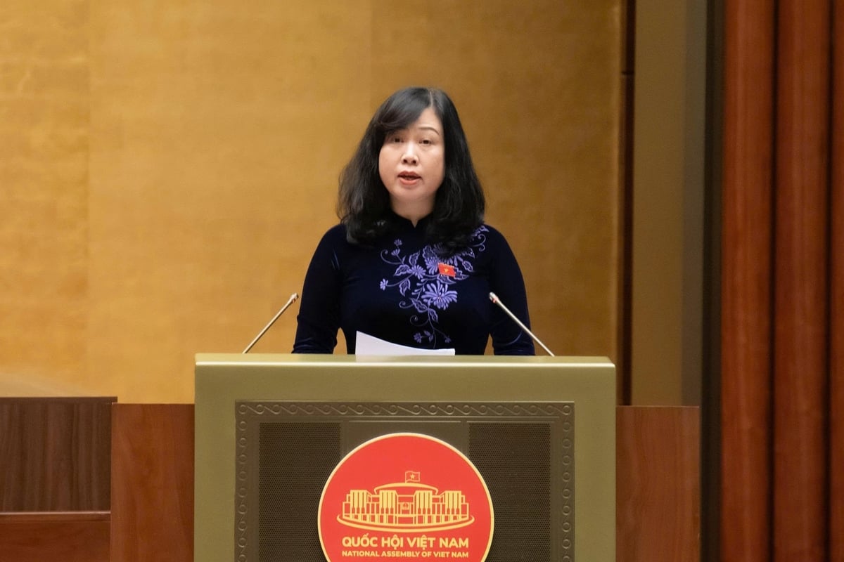 Ministrul Sănătății, Dao Hong Lan. Foto: Quochoi.vn Bộ trưởng Bộ Y tế Đào Hồng Lan. Ảnh: Quochoi.vn