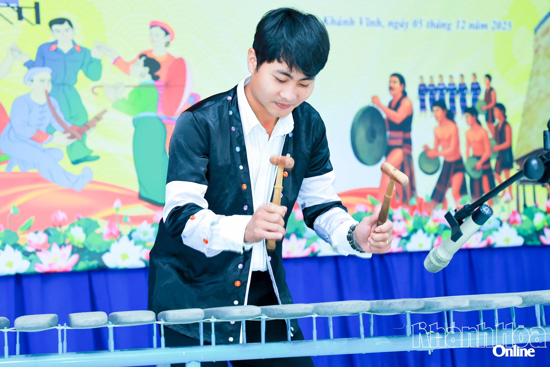 Soloframträdandet av stenxylofonen