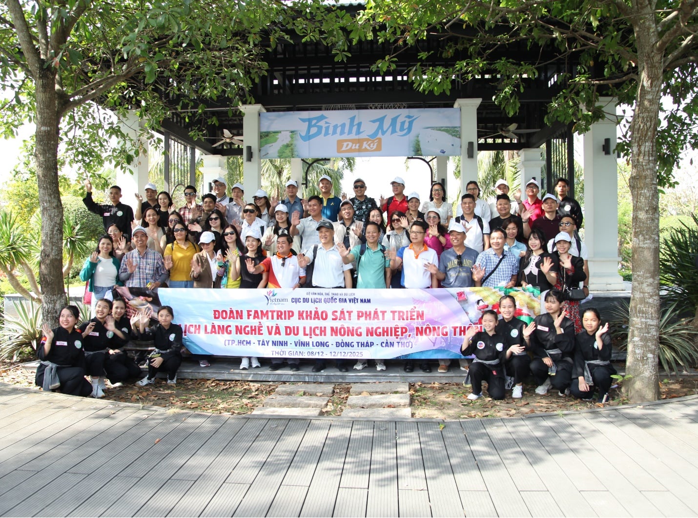 Cục Du lịch Quốc gia Việt Nam tổ chức khảo sát phát triển du lịch nông nghiệp - nông thôn tại các tỉnh Đồng bằng sông Cửu Long - Ảnh 1.
