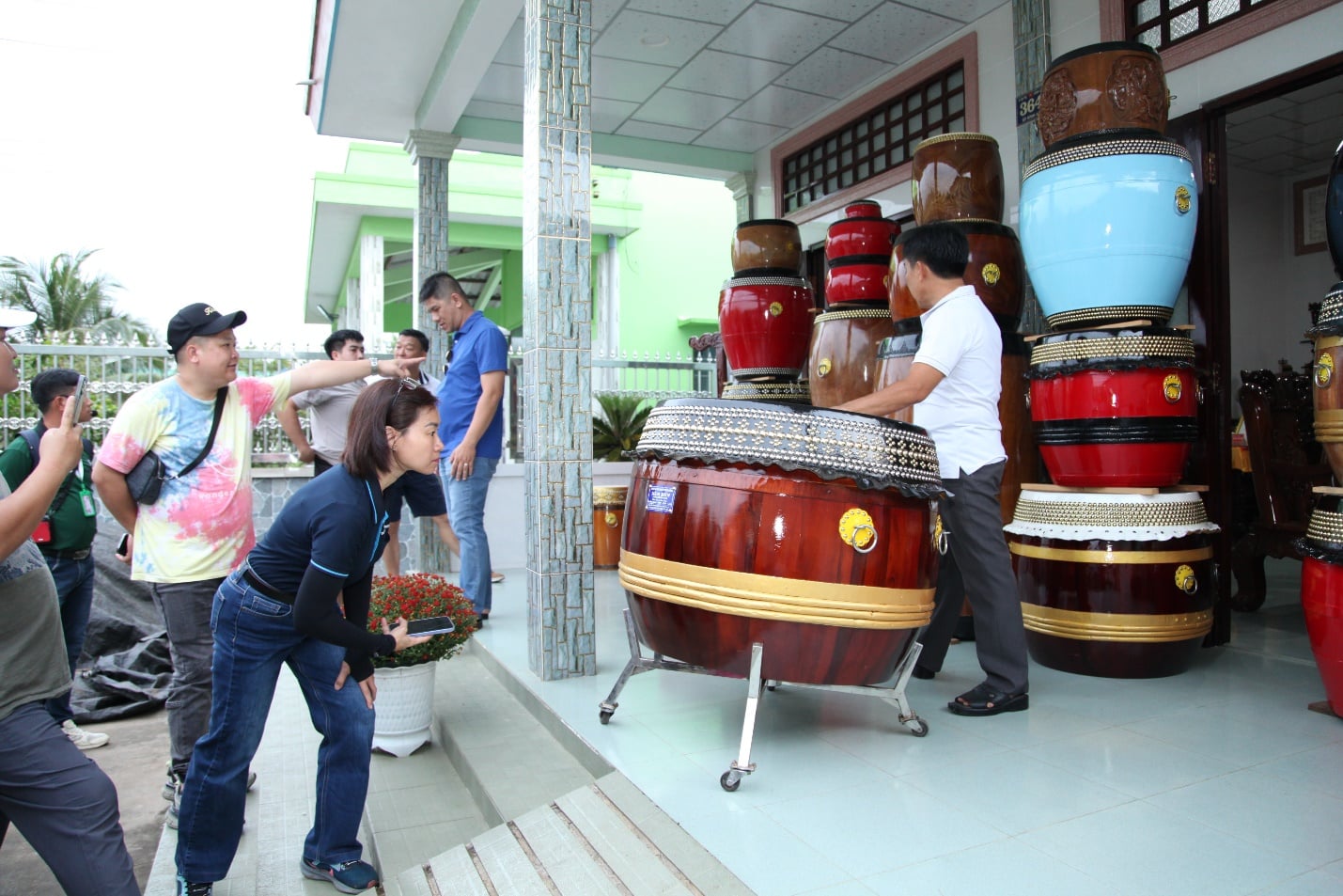 Cục Du lịch Quốc gia Việt Nam tổ chức khảo sát phát triển du lịch nông nghiệp - nông thôn tại các tỉnh Đồng bằng sông Cửu Long - Ảnh 15.