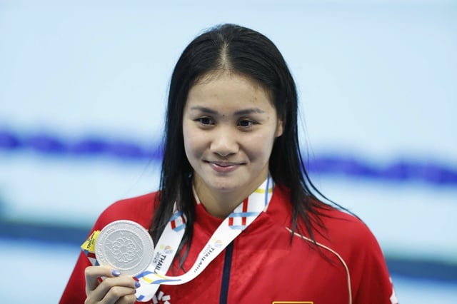 Tran Hung Nguyen är en idrottare i toppklass, Anh Viens yngre bror är en värdig hjälte, och My Tien orsakade en stor överraskning - Foto 2. Trần Hưng Nguyên siêu đẳng cấp, em trai Ánh Viên xứng đáng anh hào còn Mỹ Tiên gây bất ngờ lớn- Ảnh 2.