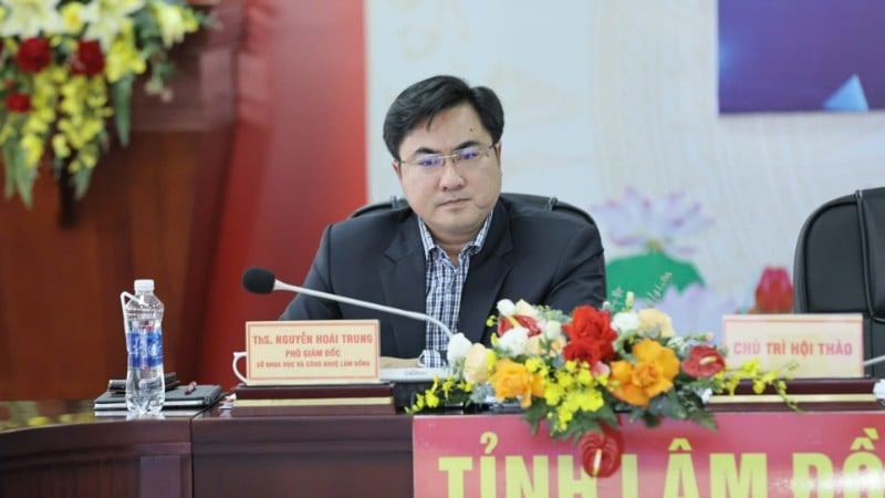 O Sr. Nguyen Hoai Trung, Diretor Adjunto do Departamento de Ciência e Tecnologia da província de Lam Dong, compartilhou essa informação no workshop.