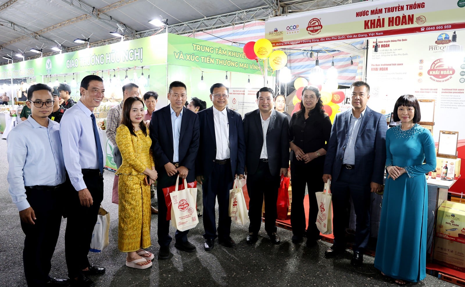Opening Ceremony of the OCOP Trade Fair in the Vietnam-Cambodia Border Region