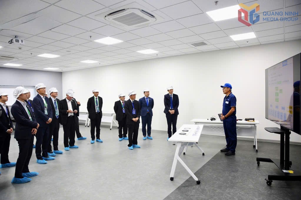 Delegationer från japanska orter genomförde ett besök på Tamagawa-fabriken (Song Khoai industripark) den 24 november 2025.