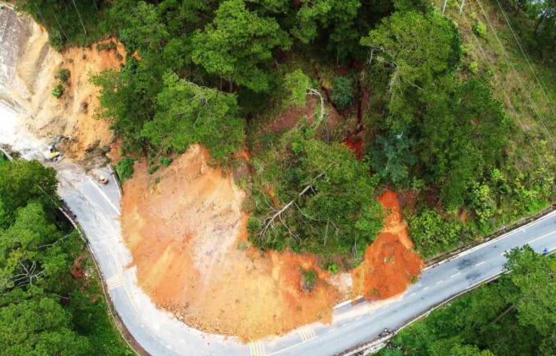 D'ran-passet i Da Lat öppnades igen efter mer än 40 dagar.