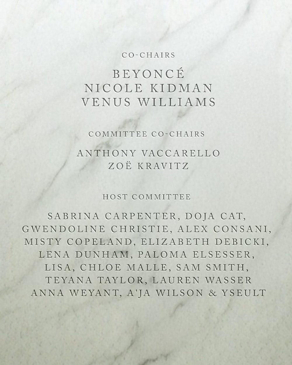 Beyoncé, Venus Williams e Nicole Kidman serão as co-anfitriãs do Met Gala 2026 - imagem 2