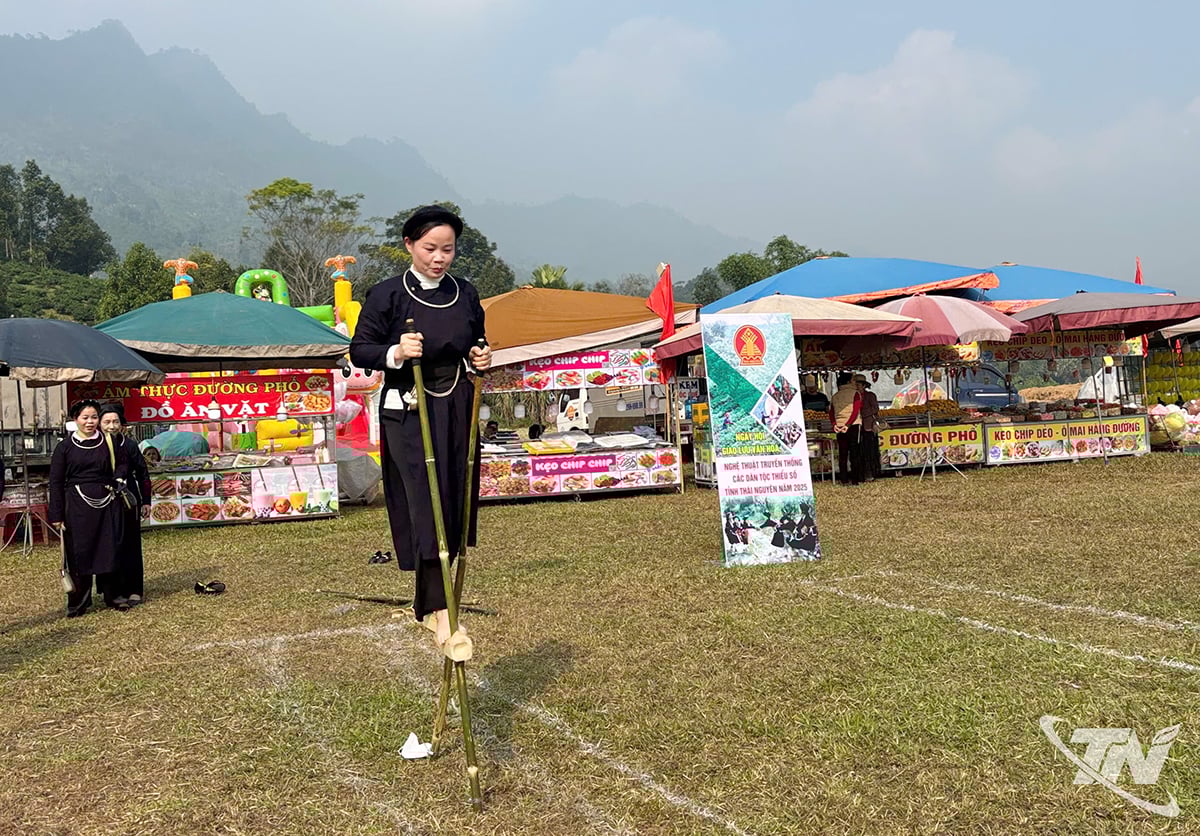 The stilt walking game is also a way for descendants to remember the creativity and hardships of their ancestors.