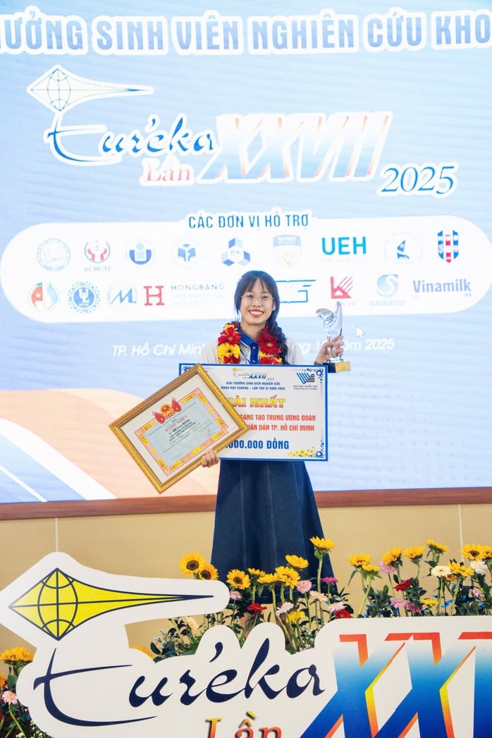 Hỗ trợ tâm lý cho người bị ung thư đoạt giải nhất Nghiên cứu khoa học Euréka - Ảnh 3.