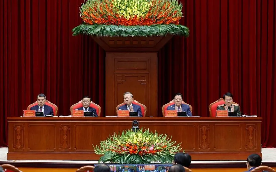 Tổng Bí thư Tô Lâm chủ trì Hội nghị tổng kết công tác phòng, chống tham nhũng, lãng phí, tiêu cực - Ảnh 1.