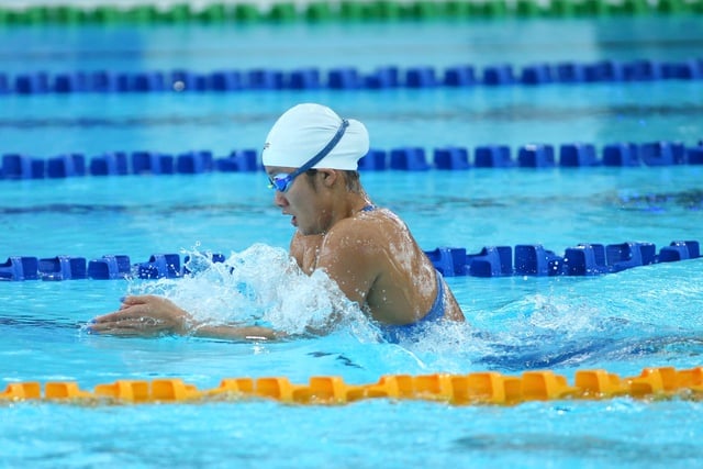 រង់ចាំ 'ព្រះអង្គម្ចាស់កង្កែប' Pham Thanh Bao ឈ្នះមេដាយមាសបន្ថែមទៀតសម្រាប់ហែលទឹកវៀតណាម - រូបថត 12 ។ Chờ 'hoàng tử ếch' Phạm Thanh Bảo lấy thêm HCV cho bơi lội Việt Nam- Ảnh 12.