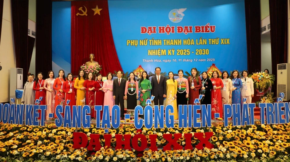 Femeile din Thanh Hoa susțin tradițiile și își unesc forțele pentru a construi o patrie prosperă, civilizată și fericită.