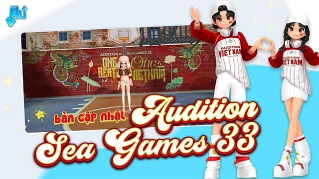 Audition Việt Nam ‘nhuộm đỏ’ toàn server - Tiếp lửa cho SEA Games 33 - Ảnh 1.