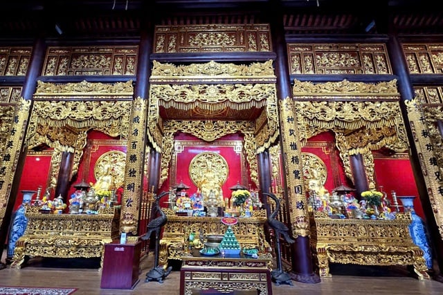 꽝쭝 박물관의 타마린드 나무와 우물에는 떠이선 왕조의 정신이 반영되어 있다 - 사진 3. Hào khí nhà Tây Sơn từ cây me và giếng nước tại Bảo tàng Quang Trung - Ảnh 3.