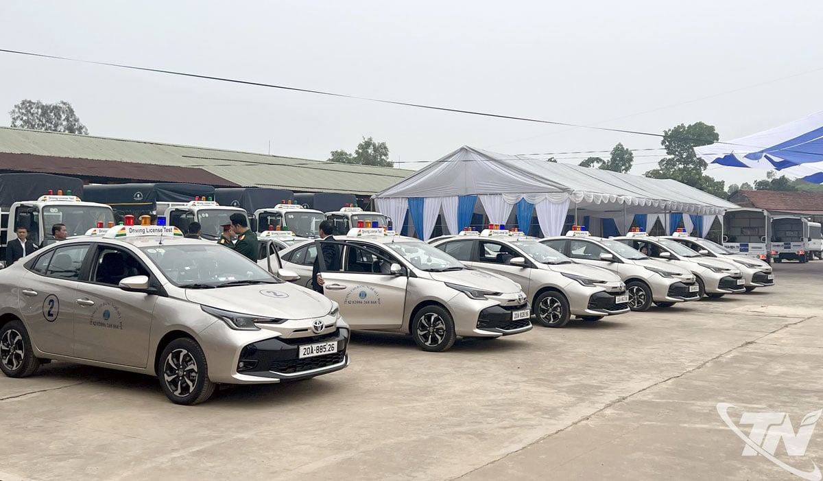 Det nya fordonet utrustades för körutbildnings- och provningscentret, yrkeshögskola nr 1 – Försvarsministeriet.