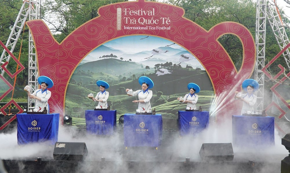 후에 황성에서 열린 국제 차 축제 체험 - 사진 1