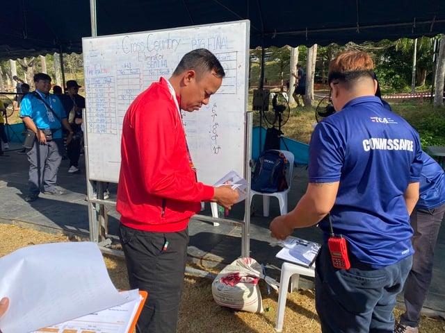 El rendimiento de los ciclistas vietnamitas en la carrera cross-country no fue lo suficientemente bueno, enfrentando duras condiciones: una retirada anticipada - Foto 5. Cua rơ Việt Nam 'bay’ chưa tốt, nghiệt ngã đường đua băng đồng: Sớm dừng bước- Ảnh 5.