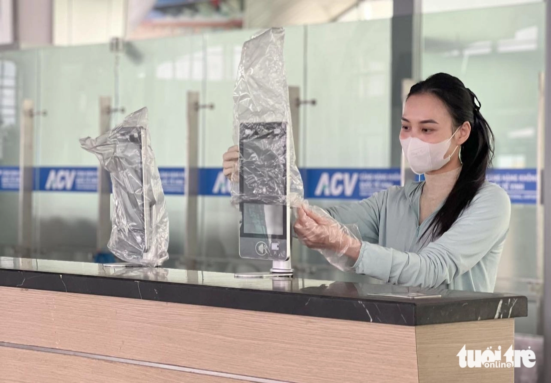 Sân bay Vinh mở cửa lại từ 19-12, nhận diện sinh trắc học hành khách - Ảnh 6.