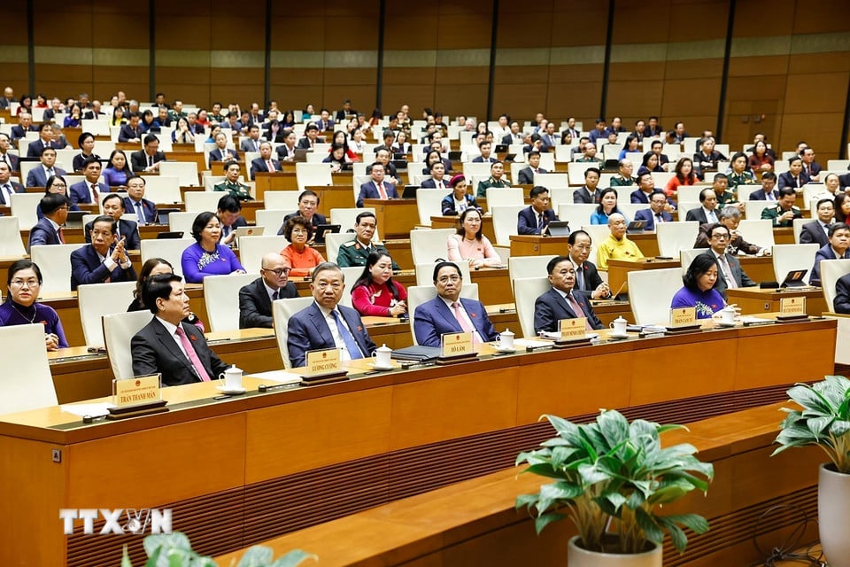 Overzicht van de slotzitting van de 10e zitting van de 15e Nationale Vergadering - Foto 2.
