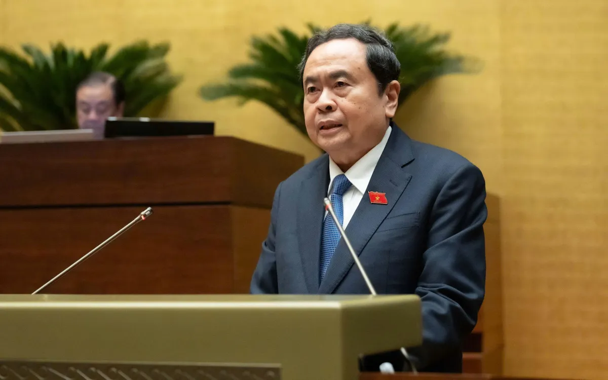 Nationalförsamlingens talman Tran Thanh Man Chủ tịch Quốc hội Trần Thanh Mẫn