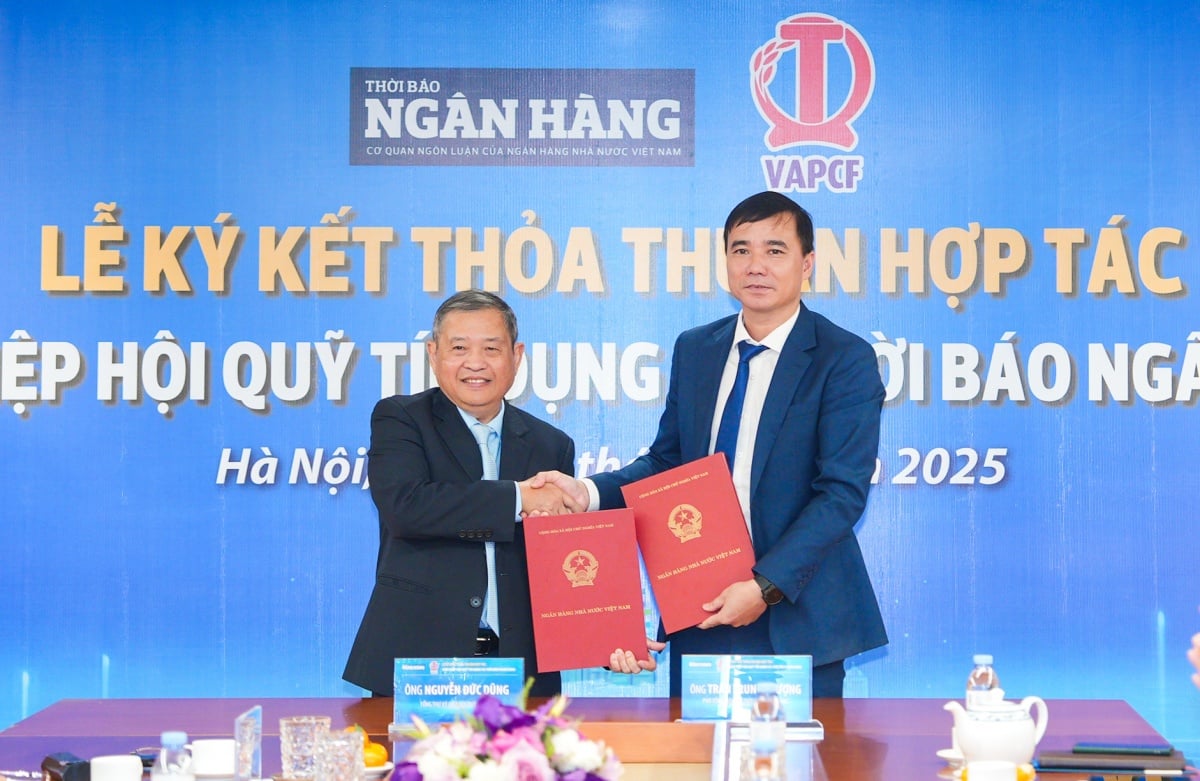 ویتنام ایسوسی ایشن آف پیپلز کریڈٹ فنڈز اور بینکنگ ٹائمز نے ایک جامع تعاون کے معاہدے پر دستخط کیے۔ Hiệp hội QTDND Việt Nam và Thời báo Ngân hàng ký kết hợp tác toàn diện