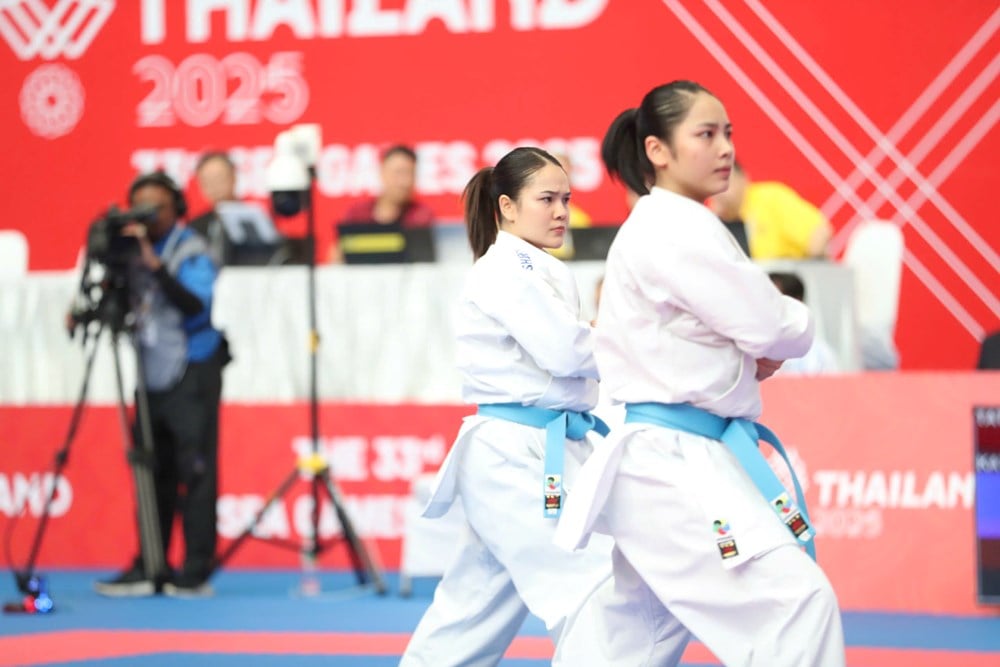 Vietnamese Karate wins its first gold medal at the 33rd SEA Games - photo 2