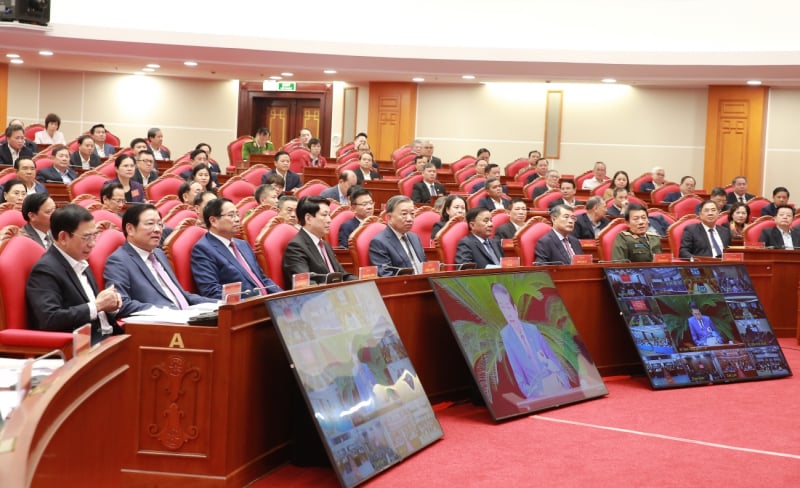 Hội nghị tổng kết công tác phòng, chống tham nhũng, lãng phí, tiêu cực nhiệm kỳ Đại hội XIII của Đảng - Ảnh 2.