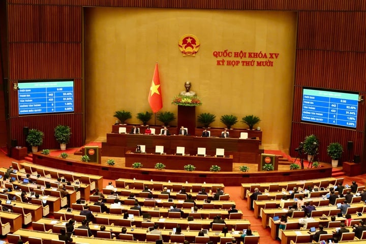 Vetenskaps- och teknikministeriets framträdande lagstiftningsmärke i nationalförsamlingen - Foto 1. Dấu ấn lập pháp nổi bật của Bộ KH&CN tại Quốc hội- Ảnh 1.