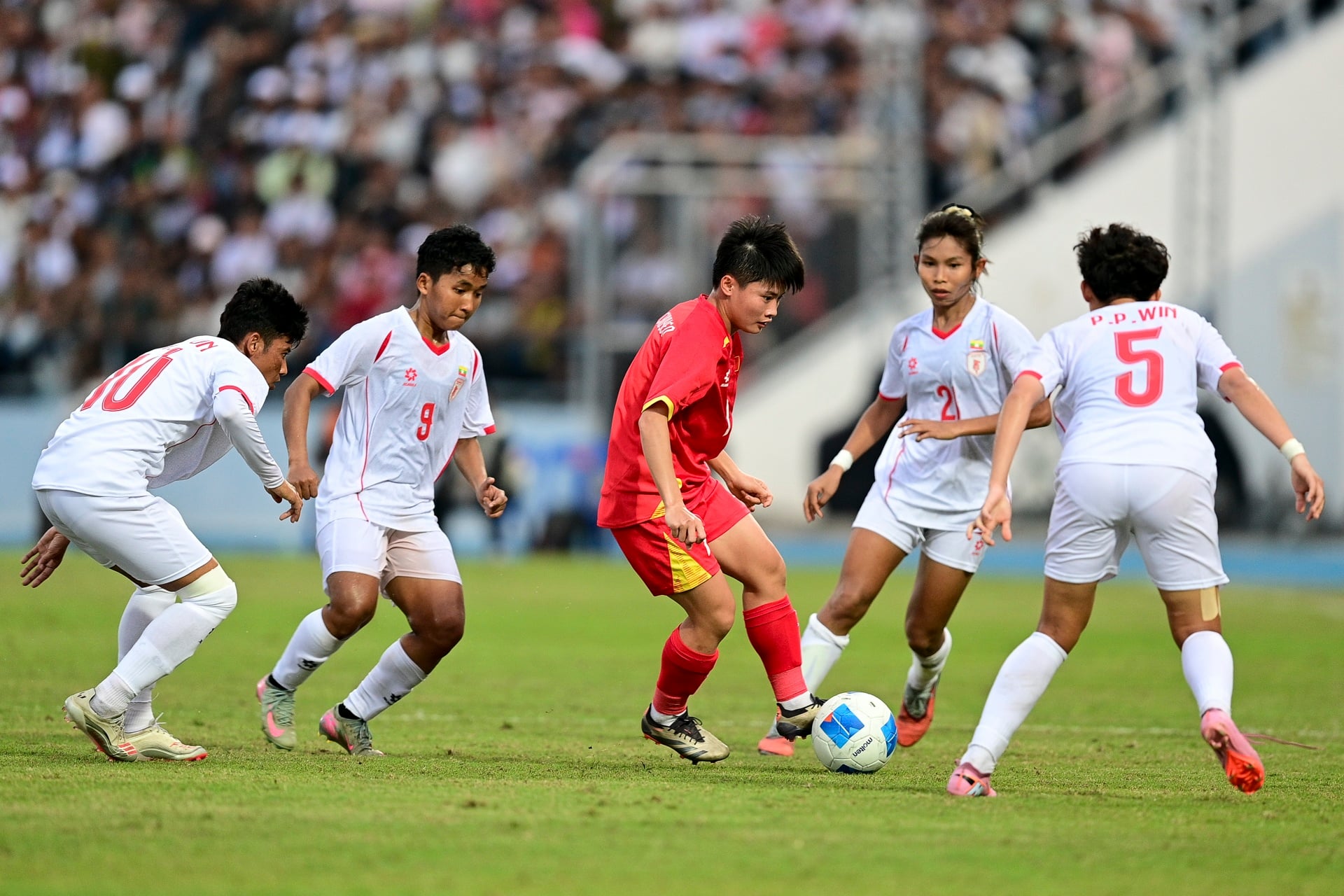 SEA Games, SEA Games 33, Thailand, Vietnam, vrouwenvoetbal (afbeelding 3) sea games, seam games 33, thai lan, viet nam, bong da nu anh 3