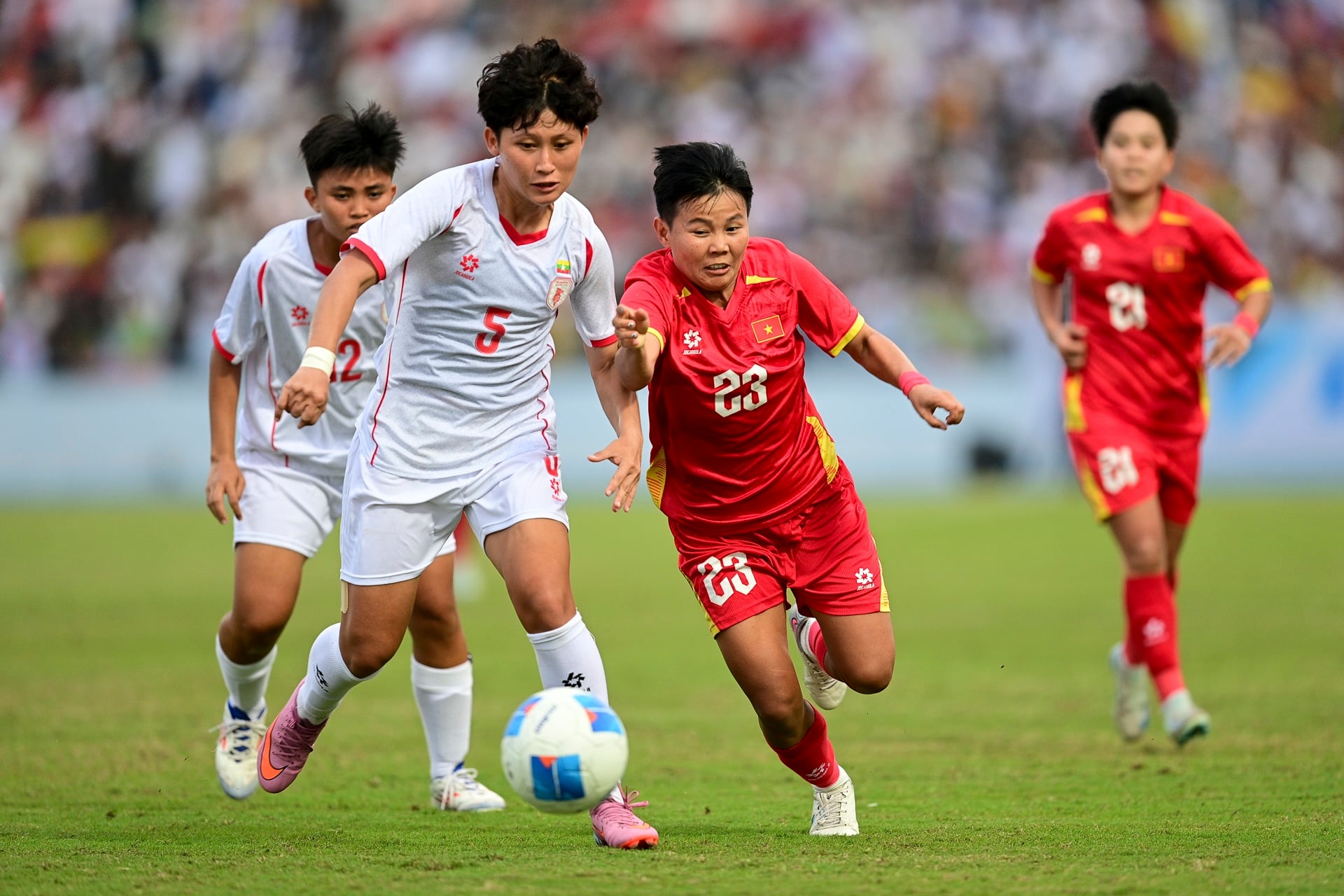 SEA Games, SEA Games 33, Thailand, Vietnam, vrouwenvoetbal (afbeelding 8) sea games, seam games 33, thai lan, viet nam, bong da nu anh 8
