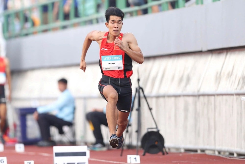 Η ομάδα στίβου του Βιετνάμ κερδίζει 2 χρυσά μετάλλια την ημέρα έναρξης των SEA Games 33 - φωτογραφία 2
