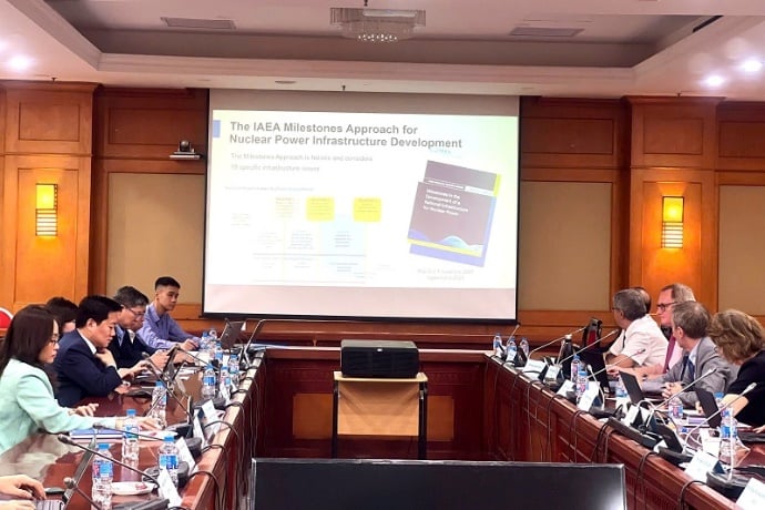 Đoàn công tác của Cơ quan Năng lượng nguyên tử quốc tế đưa ra các khuyến cáo quan trọng hỗ trợ Việt Nam xây dựng cơ sở hạ tầng điện hạt nhân- Ảnh 1.