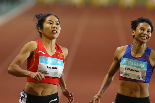 Technical error nearly cost Ha Thi Thu her bronze medal: Luckily, the organizers managed to correct the mistake in time... - Photo 2. Sai sót kỹ thuật, BTC suýt 'tước' HCĐ của Hà Thị Thu: May kịp sửa sai...- Ảnh 2.