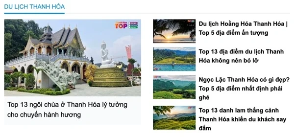 Thanh Hoa Toplist is een gerenommeerd platform voor recensies en ranglijsten.