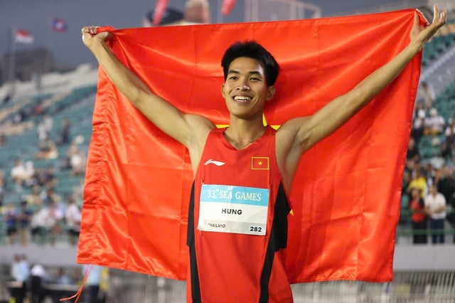 Den känslomässiga berg-och-dalbanan inom vietnamesisk friidrott: Stolthet, ånger och till och med överväldigande glädje... - Foto 10. Những cung bậc cảm xúc của điền kinh Việt Nam: Tự hào, tiếc nuối và cả vỡ òa...- Ảnh 10.