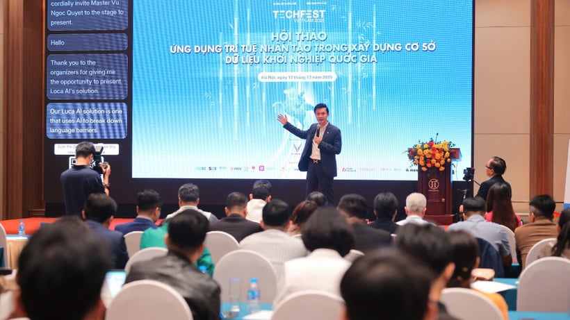 Workshop om tillämpning av artificiell intelligens för att bygga en nationell startupdatabas.