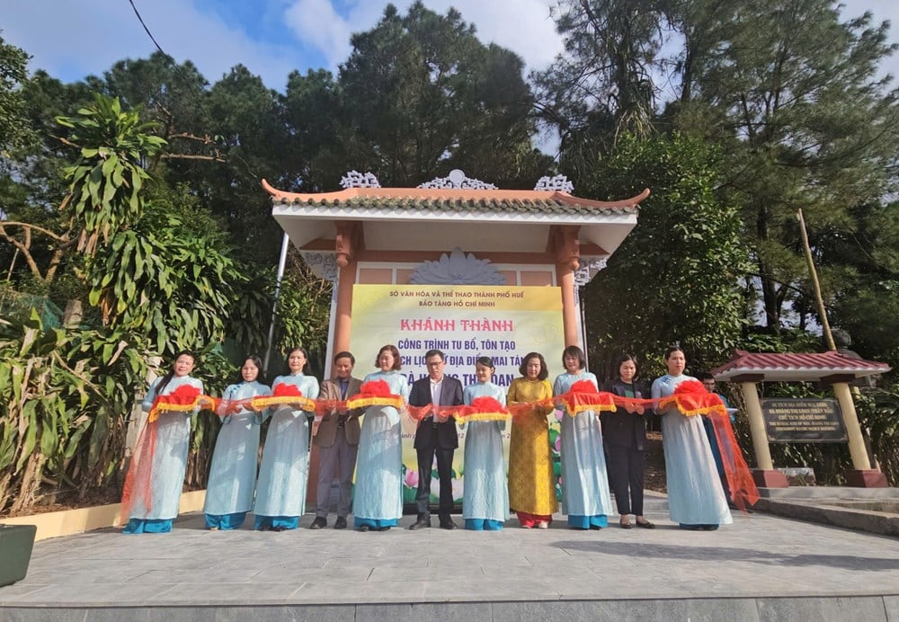 হোয়াং থো লোন সমাধিস্থলের সংস্কার ও সংস্কার সম্পন্ন হয়েছে - ছবি ১