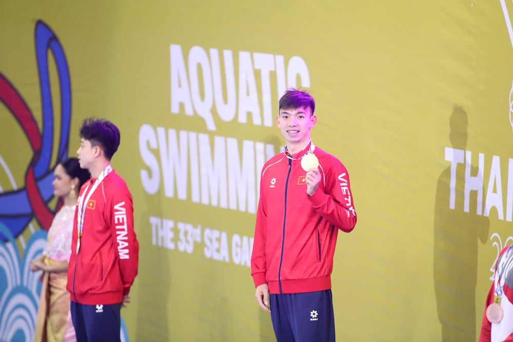 Înotătorul Huy Hoang câștigă o dublă medalie de aur la cea de-a 33-a ediție a Jocurilor SEA - foto 3