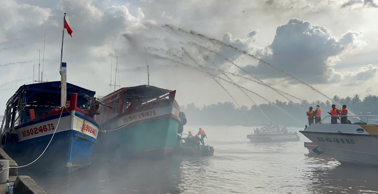 ການຝຶກຊ້ອມດັບເພີງ ແລະ ກູ້ໄພແຂວງອານຢາງ ປີ 2025