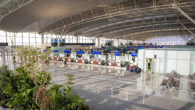 Nhà ga T2 Nội Bài mở rộng sẵn sàng đưa vào khai thác từ ngày 19/12 - Ảnh 9.