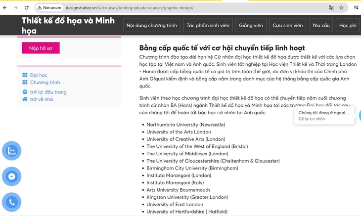 Bộ xem xét kiểm tra toàn diện Trường cao đẳng nghề Thiết kế và Thời trang London - Ảnh 3.