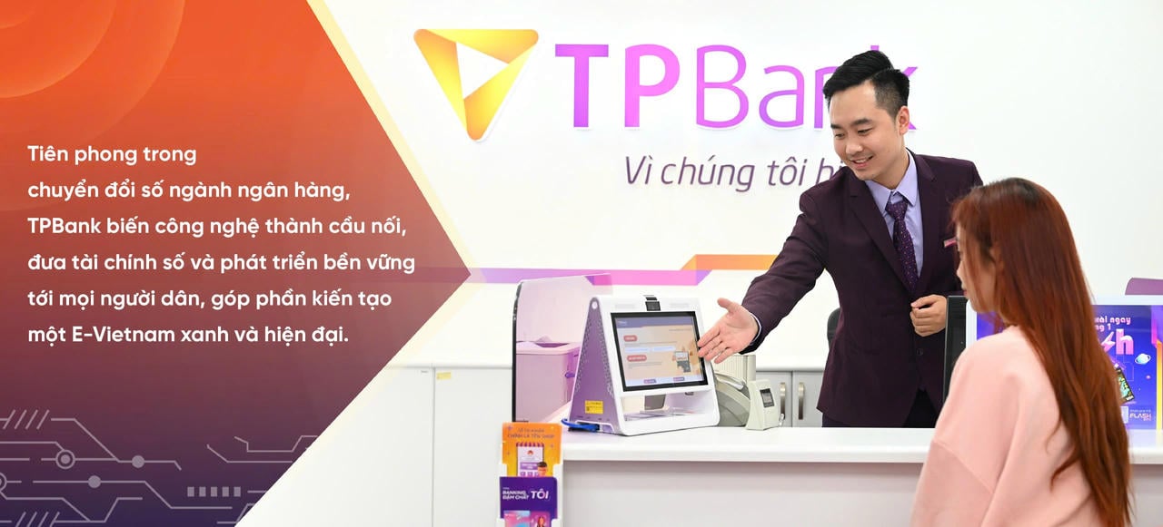 ធនាគារ TPBank អនុវត្តបច្ចេកវិទ្យាឌីជីថលក្នុងការបម្រើអតិថិជននៅតាមបញ្ជររបស់ខ្លួន ដោយរួមបញ្ចូលគ្នានូវវេទិកាបច្ចេកវិទ្យាទំនើបជាមួយក្រុមការងារជំនាញ។